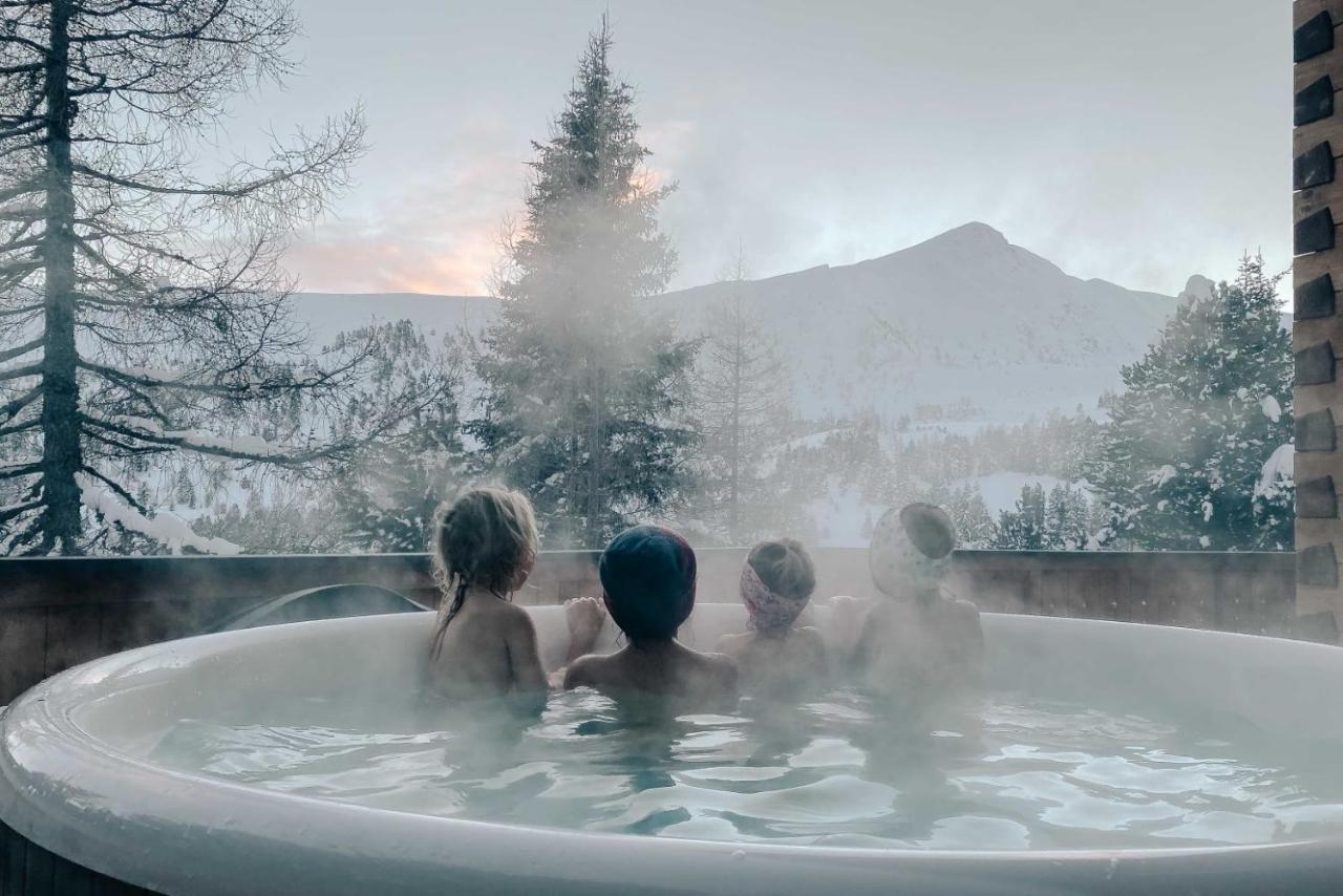 Heidi Chalets Falkert Heidialm - Chalets Bergwinter Patergassen エクステリア 写真